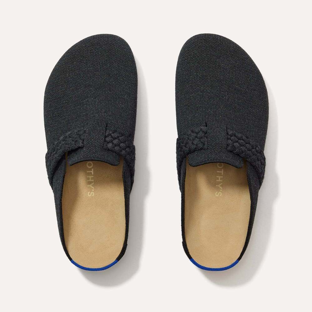 Rothy's The Braid Clog - Black Size 9